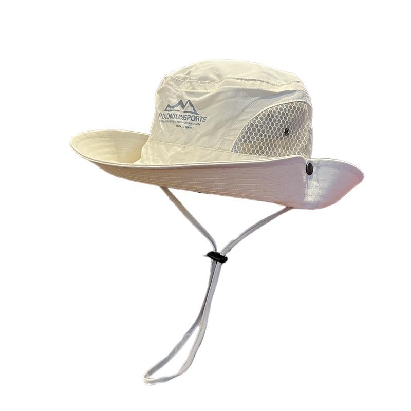 Summer Sun Hat Children Hiking Camping Bucket Hat Outdoor Sun Protection Hat UV Protection Fishing Hat Men