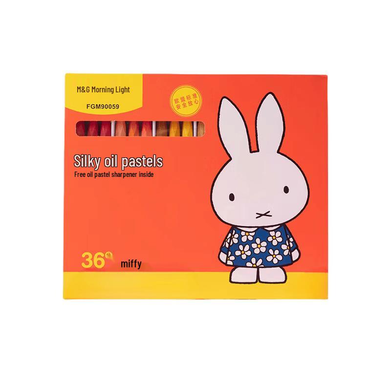 M&G Миффи Масляные мелки 36 цветов 3 шт.