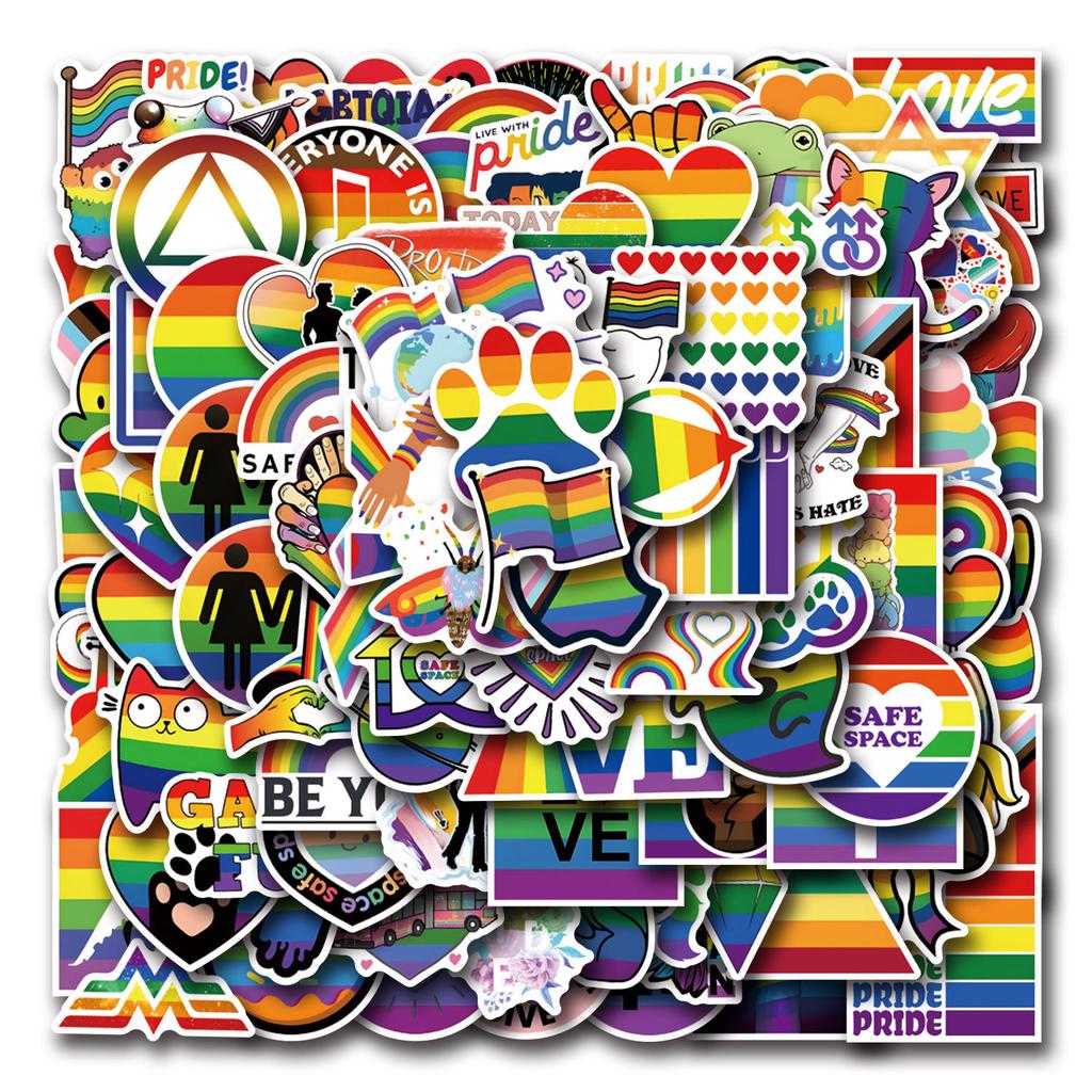50/100 Naklejek Graffiti Udekoruj Walizkę Lodówkę Deskorolkę DIY Naklejki Osobowości