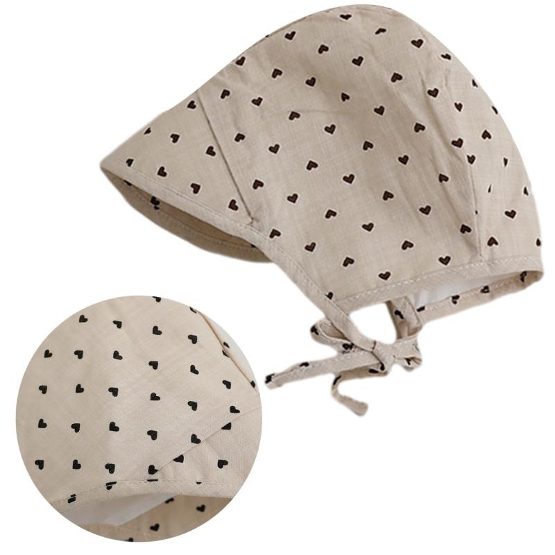 Stylish Newborn Turban Hat Large Brim Sun Protections Cap Fashion Bonnet with Foldable Designing for Outdoor Activities