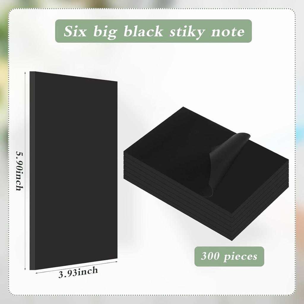 Gueevin 6 Packs Large Sticky Notes 4 X 6 Inch Blank Nurse Sticky Notes Self Adhesive Notepad Self Stick Note Pads for Nurse Teacher Office Hospital