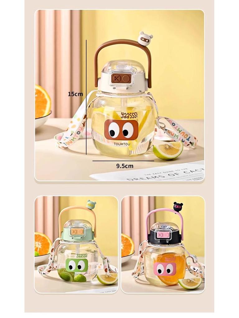 Newcomer Offer: Plastic Large Capacity Big Belly Cup - Portable Student & Kids Water Bottle with Free Shipping