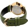 Casio MTP-VT01GL-3B Quartz Men's Watch Gold Green Leather Band Imported Model
