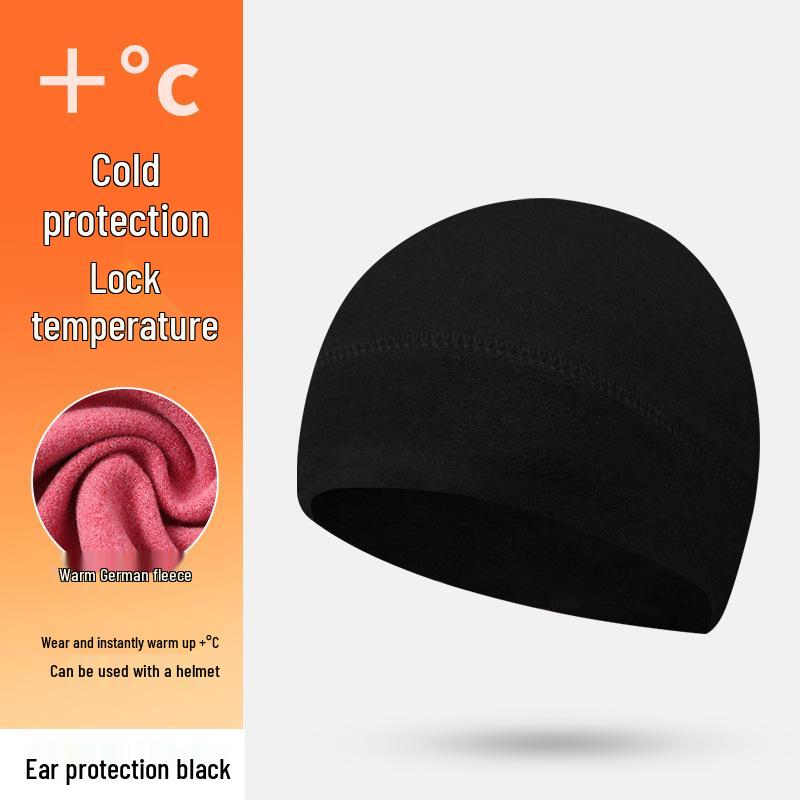 Fleece-Lined Windproof Cycling Hat with Ear Protection