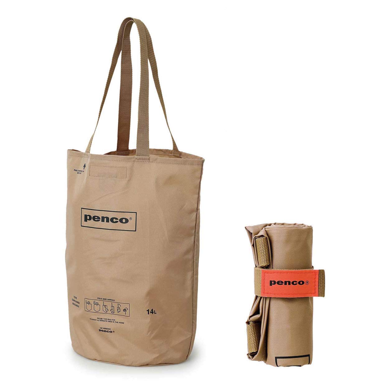 

[Penco] Penco Bucket Tote, Beige