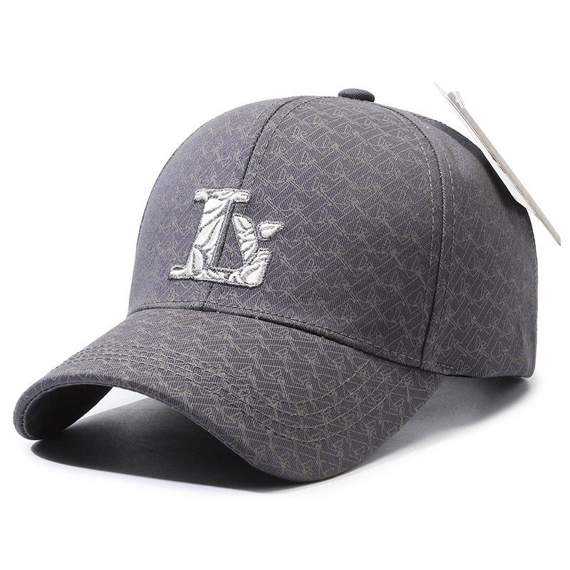 New Baseball Cap Embroidery L Letter Sports Sunscreen Men's and Women's Sun Hats Breathable Versatile Casual Cap