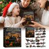 Calendar de Advent Legendele Forțelor Armate 2025, Cu 24 de Zile de Mașini Militare Legendare Americane Ornamente 2D