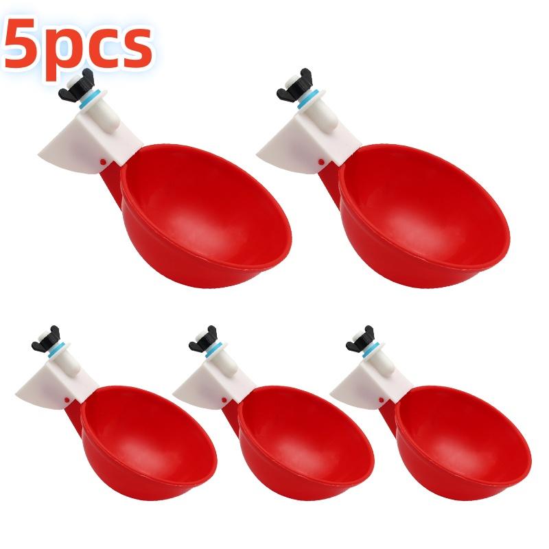 Automatic Chicken Drinking Bowl Drinking Water Quail Poultry Water Dispenser Duck and Pigeon Free Range Chicken Larger