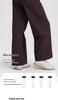 Lulu Damen Schlankmachende Schnelltrocknende High-Waist Wide-Leg Yoga- und Laufschweißhosen