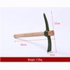 Lixin Outdoor Camping Pickaxe with Wooden Handle