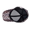 Women's Leopard Print Baseball Cap Spring Summer Color Letter Sun Hat Ponytail Panama Cap Visor Hats Snapback Hat