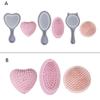 Resin Comb Silicone Molds Kit for DIY Combs Desk Ornaments Crafts Holiday Hanging Decorations Epoxy Resin Casting Molds