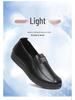 Korean Waterproof Leather Casual Sports Shoes for Middle-Aged and Elderly Women