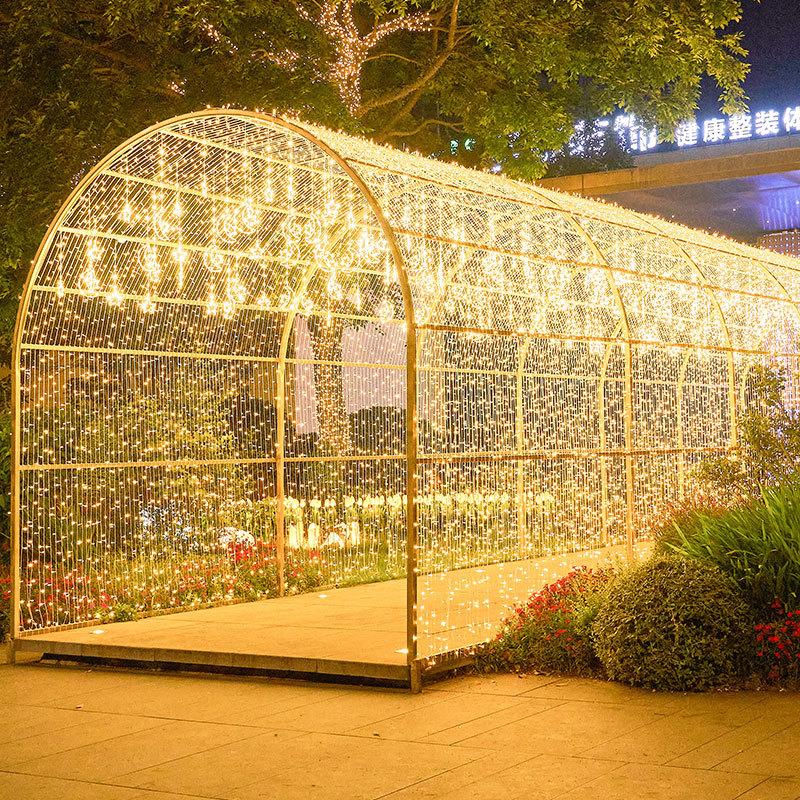 Warm white LED Christmas Fairy Lights Waterproof 50M 100M 8 Modes EU Plug 24V-36V Holiday Wedding Party String Decor For Lighting Celebration