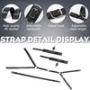 Sex Bondage Harness Neck to Wrist Restraints Set Sex Toys Leather Behind Back Restraints SM Bondage Waist Belt for Adult SM Game
