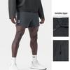 Men's Summer Embroidered Straight-Leg Sports Shorts - Trendy and Versatile for Running