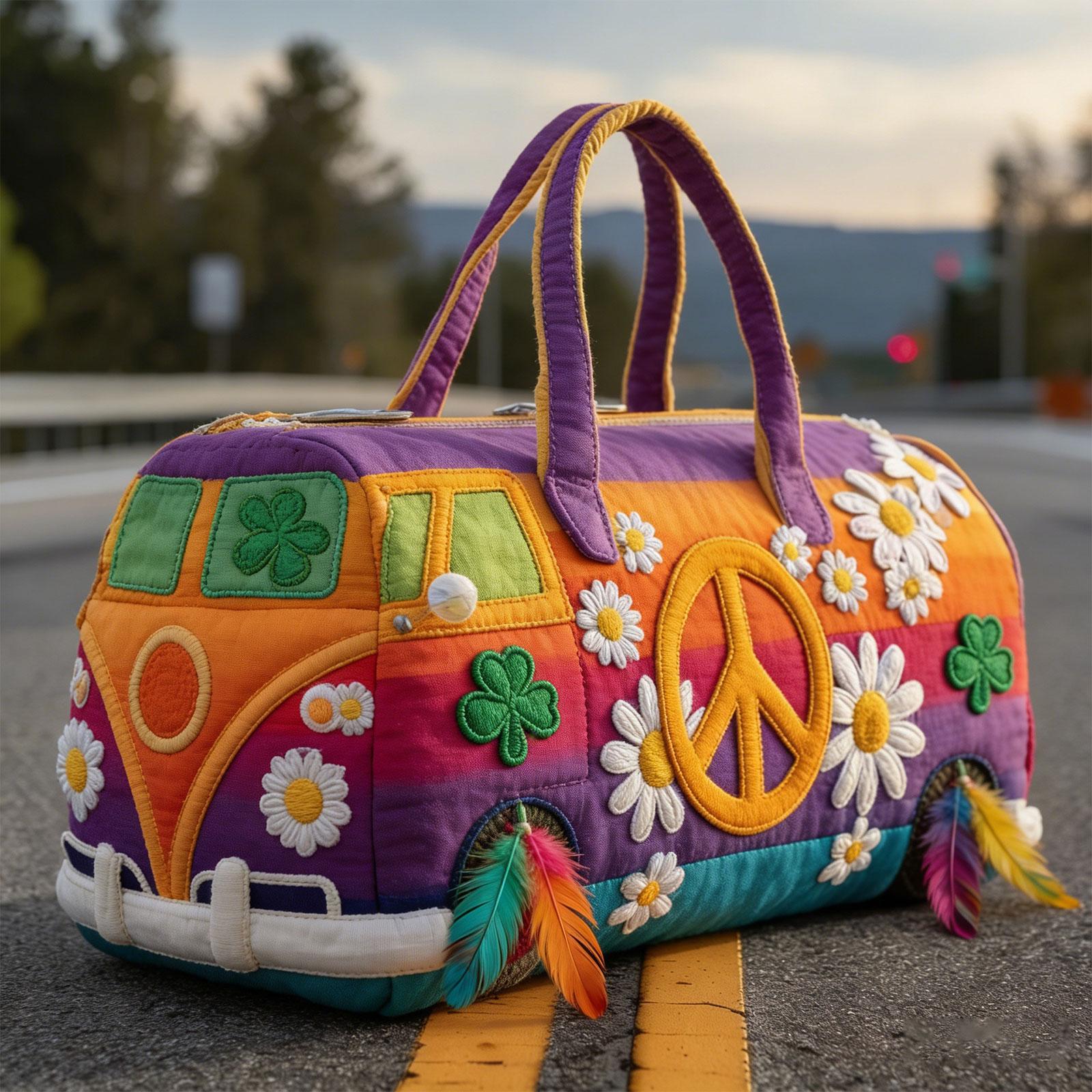 3D Chicken Series Quilted Pleated Cotton Travel Bag Fashion Printed Ladies Yoga Bag Handbag one size