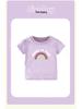 European-Style Girls' Summer Cartoon T-Shirt - Short Sleeve, Round Neck, for Kids
