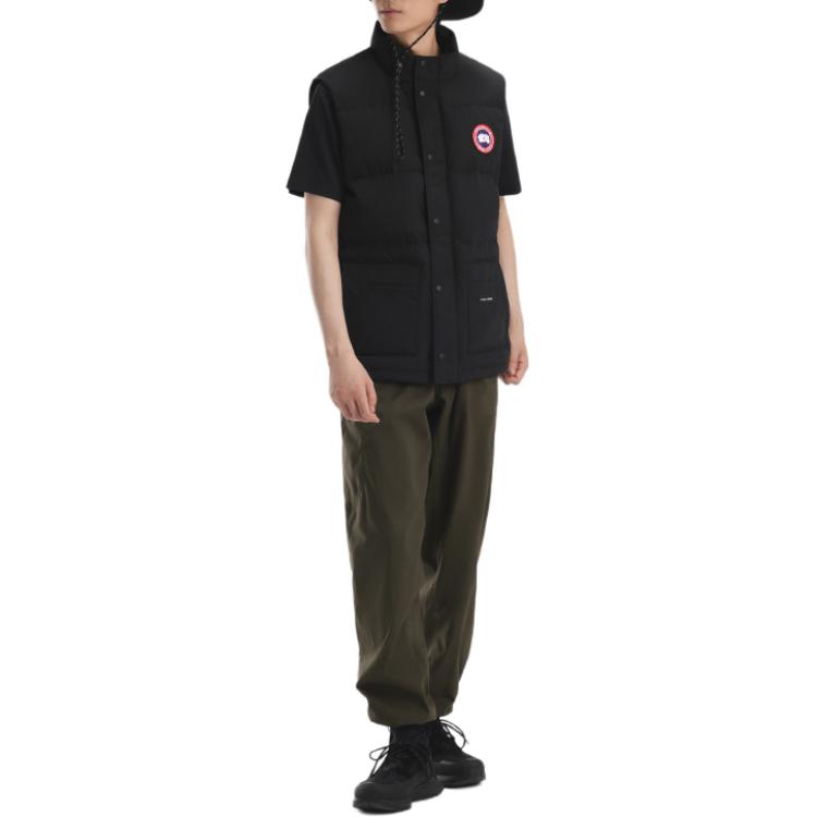 Canada Goose Freestyle Crew Weste Schwarz Unisex Oberbekleidung 2054M-61