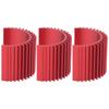 3pcs Aluminum Alloy Motor Heat Sink RC Car Upgrade Accessory Parts Fit for WLtoys 124019Red