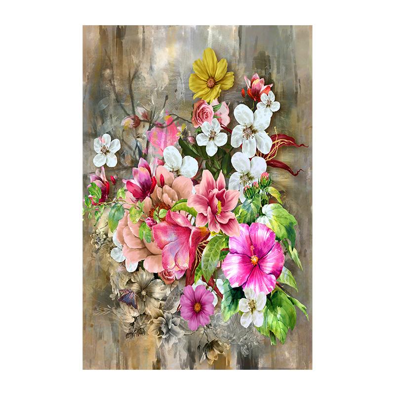 Abstract Art Colorful Flower Canvas Painting Wall Art Spring Tree Floral Posters Prints for Living Room Bedroom Home Decor