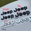 Car Front Rear Emblem for Jeep Wrangler JK JL Compass Renegade Grand Cherokee Commander Patriot Liberty Side Trunk Logo Stickers AMS1