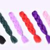 Dam Jumbo Crochet Braiding Ombre Color Synthetic Kanekalon Hårförlängningar