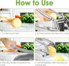 Stainless Steel Shredder, Potato Cutter, Meat Chopper, French Fries Slicer, Cutting Machine, Blade, Potato Chips Maker