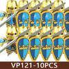 Medeltida Slottssoldat Figurer Byggklossar Militär Armé Riddare Romersk Krigare Infanteri Milis Orcher Tillbehör Klossar Leksaker