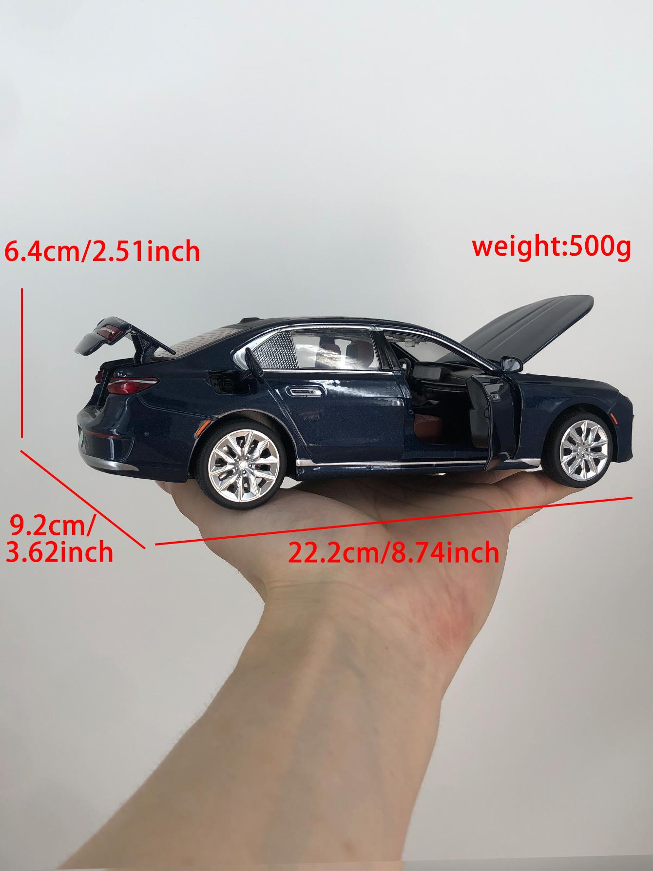 

CCA 1:24 simulation zinc alloy BMW I7 model car, static ornament, metal collectible gift car