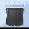 For Tesla Model 3 Highland 2026-2026 Car Floor Mats Protective Mat Auto Accessories Cargo Liner Trunk Mat Only Fit Right Rudder