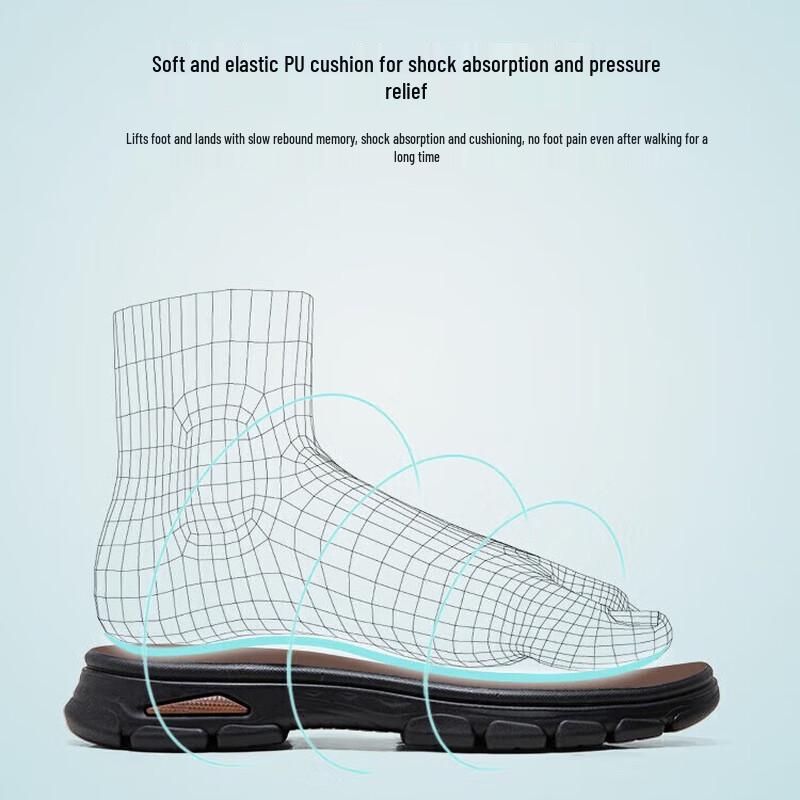 Camel Unisex Convertible Leather Sandals