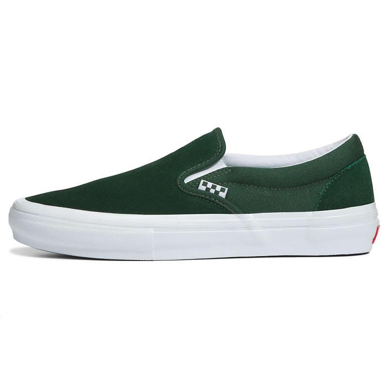 Vans Skate Slip On Green Sneakers VN0A5FCAY9H