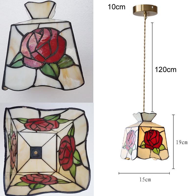 Vintage Edison Switch Pendant Light Crystal Glass Shade Loft Bar Hanging Ceiling Lamp For Kitchen Dining Room Bedroom Chandelier