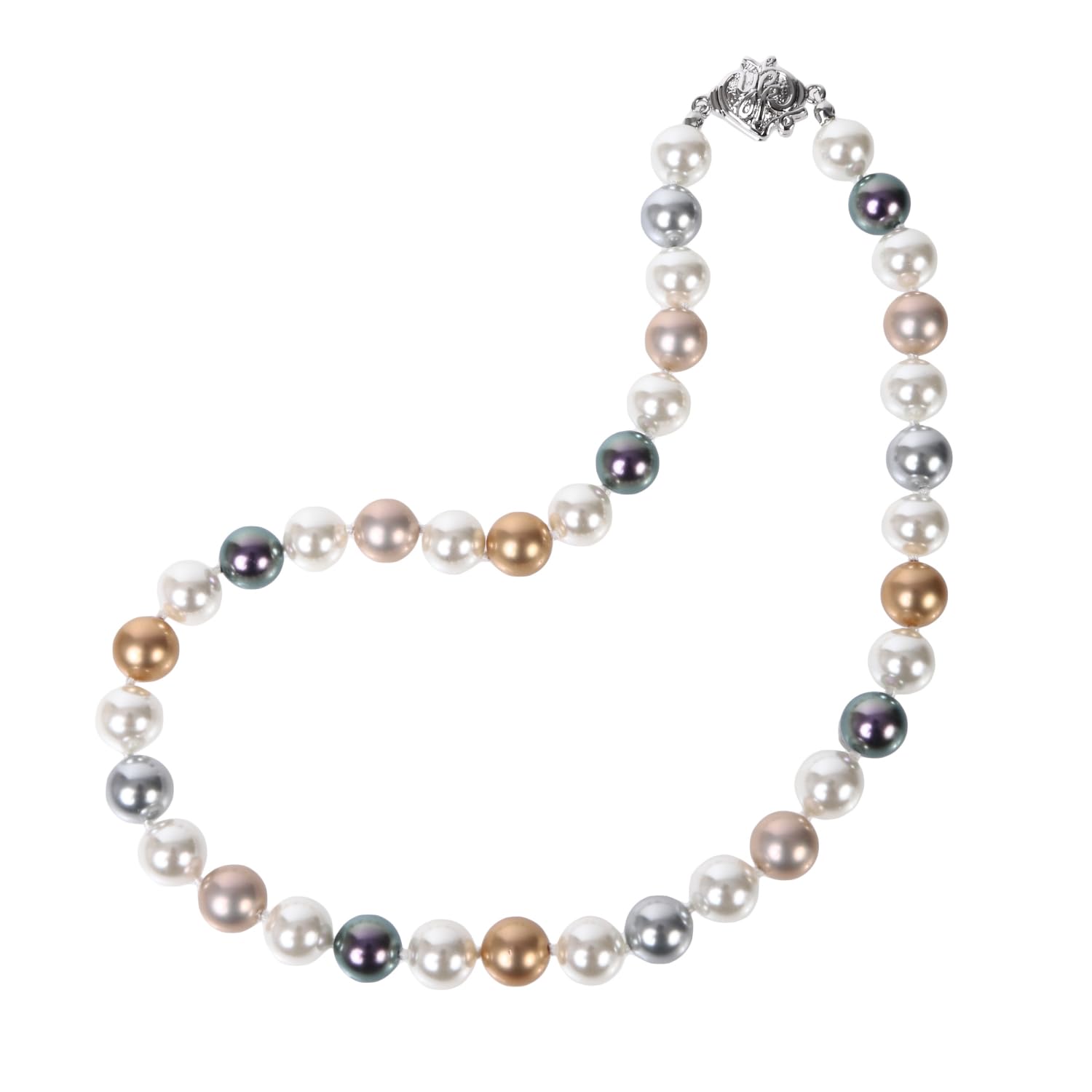 

від Yumi Yumi sienne Pearl Large All Made in Japan [MIONO] [Produced Katsura] Намисто, намистини, мульти, церемонії, прості, популярні, вузли, (10 мм срібло)