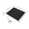 100W Solar Panel 18V Monocrystalline Solars Plate Power Bank Charger for Outdoor Camping Yacht Motorhome Car RV Boat Panels