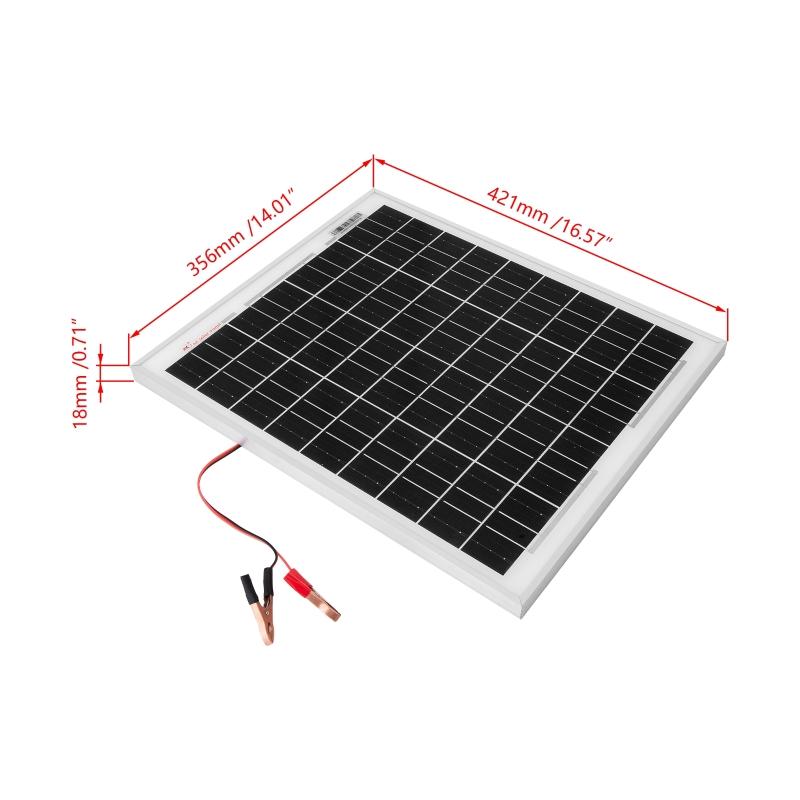 100W Solar Panel 18V Monocrystalline Solars Plate Power Bank Charger for Outdoor Camping Yacht Motorhome Car RV Boat Panels