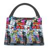 Banksy Love Is The Answer Pillow03 Insulated Lunch Bag for Women Kids Portable Food Boxes Thermal Lunch Box Tote