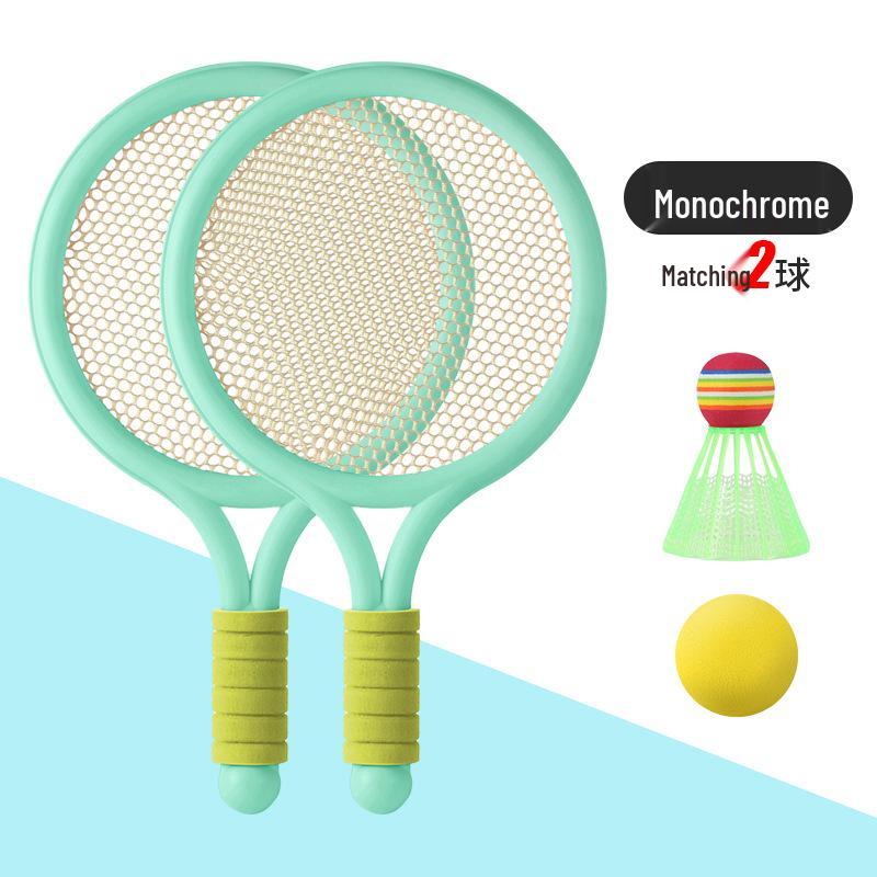 Children's Badminton Racket Set for Ages 3-12 – Toy for Kindergarten Sports & Two-Person Play