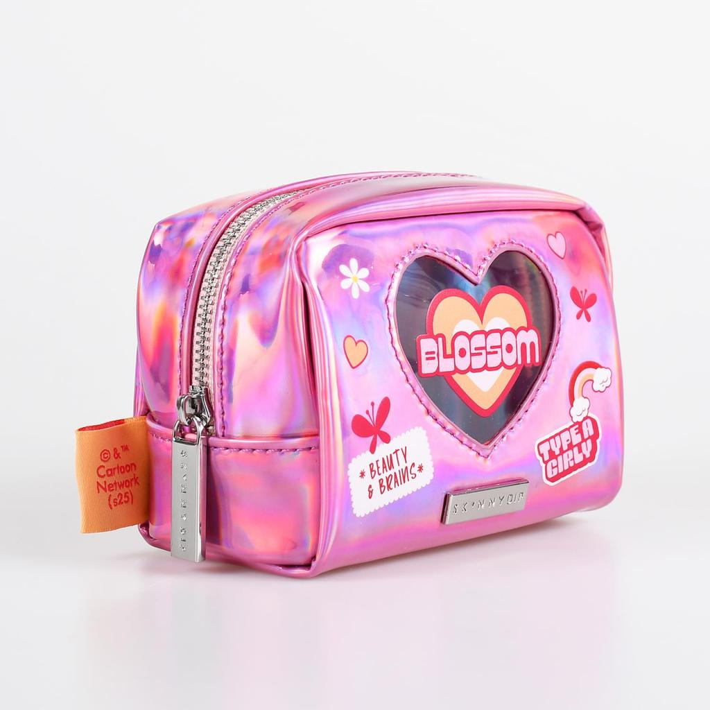 SKINNYDIP Powerpuff Girls Y2K Blossom Makeup Pouch/Accessory Case