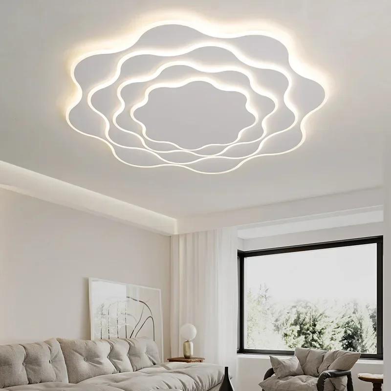 Modern LED Ceiling Light for Living Room Dining Room Bedroom Hall Creative Acrylic Chandelier Dimmable Lighting Fixture Luster