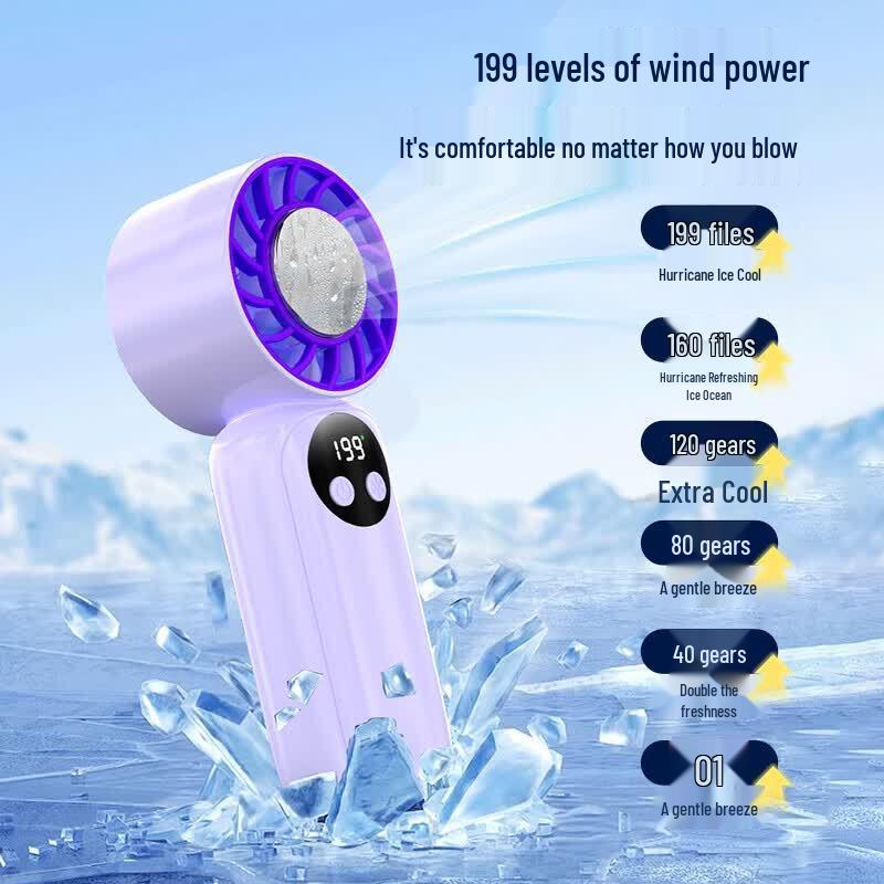 Portable Foldable Handheld Cooling Fan