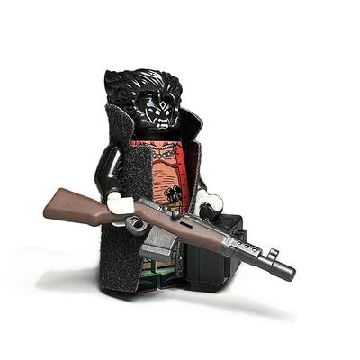 Building Blocks Western Bounty Hunter Cowboy Horseback Knight Children's Toys