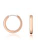 Limerencia G23 Pure Titanium Hypoallergenic Huggie Hoop Earrings for Women Girls Sensitive Ears Rose (8 Millimeters, Gold)