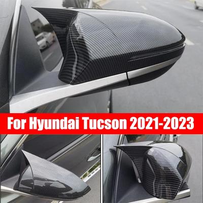 Voor Voor Hyundai Tucson 2025 2025 2025 Autosticker Achteruitkijk Zijspiegel Cover Vleugelkap Buitendeur Achteruitkijkbehuizing Sierlijst Carbon