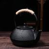 Rope Wrapping Handle Tea Kettle Chinese Japanese Antique Style Boiling Water Kettle  Puer Tea
