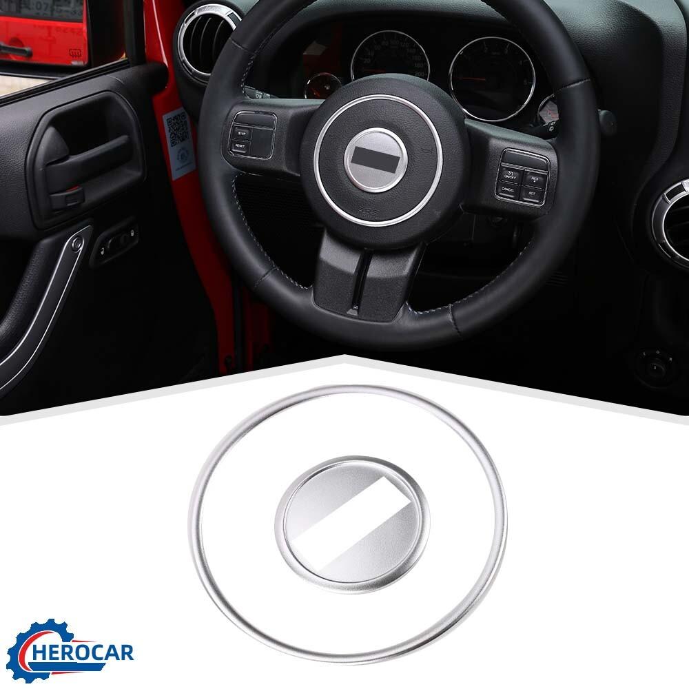 Steering Wheel Center Cover Trim Frame For Jeep Wrangler JK 2011-2017/Compass