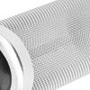 Rede de Filtro de Aquário de Malha de Aço Inoxidável Tubo de Prefiltro de Metal Rede de Tubo Tampa de Rede Tampa de Caixa de Filtro silicone Protetor de Filtro para Camarão