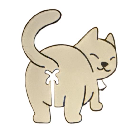 Cat Butt Bread Clip 3D Printed Bag Holder for Cat Lovers
