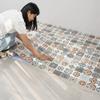 40cm Self-adhesive Wallpaper European Style Waterproof Wall Stickers Bathroom Home Decoration 3D Kitchen Oil-proof PVC